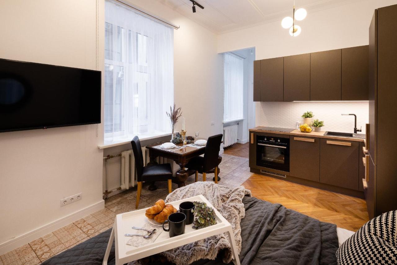 Brivibas House Design Apartments In City Center Рига Экстерьер фото