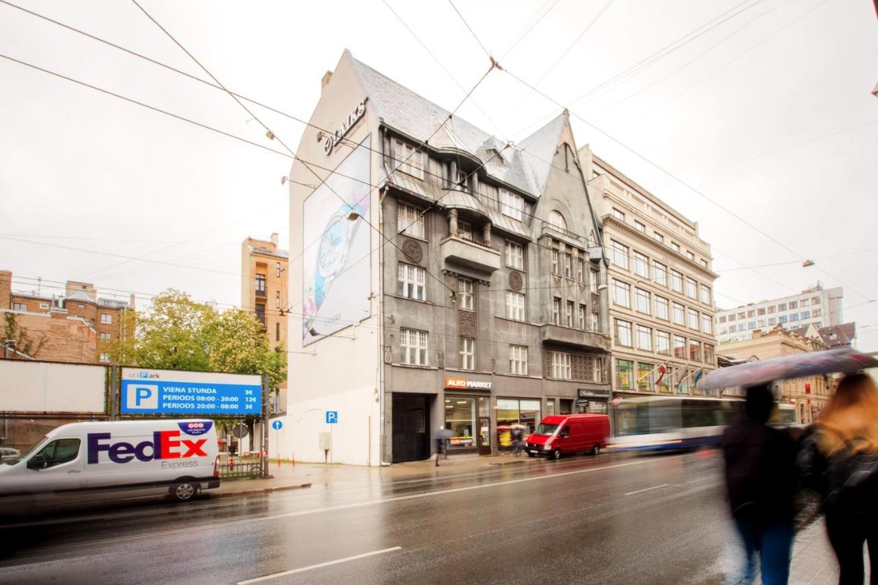 Brivibas House Design Apartments In City Center Рига Экстерьер фото